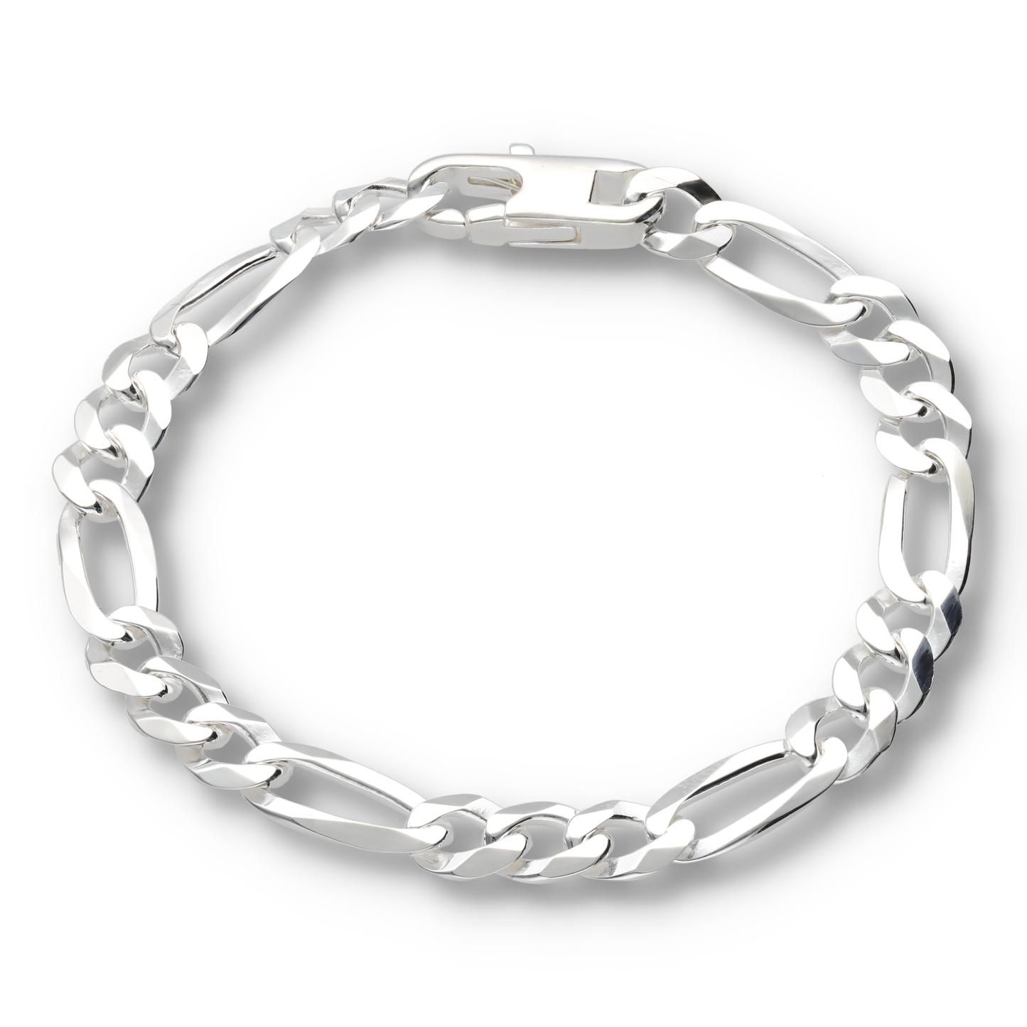 Figaro Bracelet – Silver