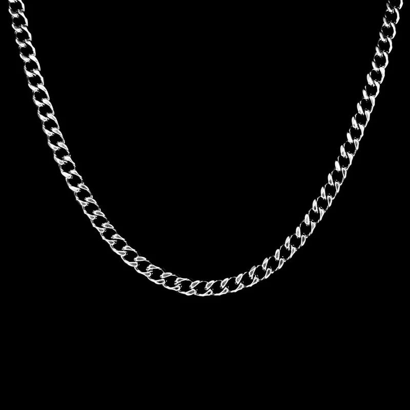 Cuban Link Chain – Silver